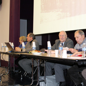 info document - De gauche à droite : Maryvonne Moal, François Fouré, Alain Bodivit, André Robeson et Alain Méléard